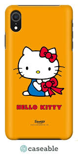 Apple Iphone Xr Hello Kitty Ribbon By Hello Kitty Caseable Offers Over 2 500 Designs For Phone Cases L Smartphone Case Phone Cases Protective Apple Iphone