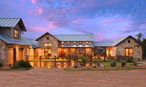 Texas country ranch homes is an especially popular architecture type in certain areas of the state, like the hill country. Rustic Ranch House Designed For Family Gatherings In Texas Ranch House Designs Ranch House Exterior Hill Country Homes