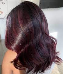 The Most Flattering Mid Length Brown Hairstyles To Try In 2020 Winter Hair Color Brunette Hair Color Burgundy Hair