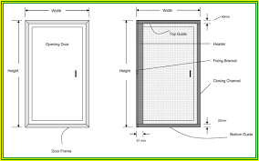 Is there a minimum size for a bedroom door? Average Interior Door Size Wild Country Fine Arts