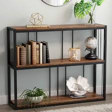 Amazon Com Tribesigns 3 Tier Vintage Industrial Console Table Sofa Entr Industrial Console Tables Vintage Industrial Console Vintage Industrial Console Table