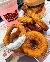 The Habit Onion Rings One Of The Best Things On The Menu Food Amazing Food Onion Rings