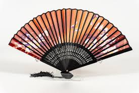 Fan Display Stand Holder Easel for Collector Antique Folding Hand Fans,  Clear