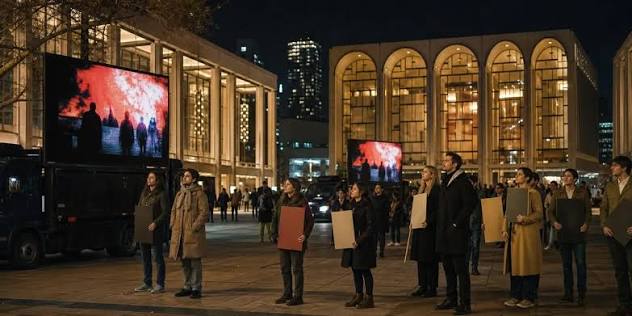 New York protest targets screening of NAZA film — Jerusalem Post | UA.NEWS