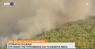 Συναγερμός σήμανε στην πυροσβεστική καθώς εκδηλώθηκε φωτιά στα βίλια αττικής, ενώ σε εξέλιξη βρίσκεται η φωτιά στην κερατέα. I1nwglptp3ohxm