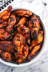Grilled Spicy Soy Chicken Wings