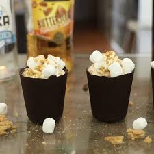 Birthday Cake Pudding Shots Tipsy Bartender Chocolate S Mores Shots Tipsy Bartender Recipe Chocolate Shots Shooter Recipes Yummy Alcohol