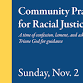 Community Prayer for Racial Justice — Blacknall event image