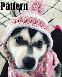 Pattern Pippa Puppy Hat Crochet Pattern Beginner Crochet Etsy In 2021 Puppy Hat Crochet Puppy Hats Puppy Hat Crochet Pattern