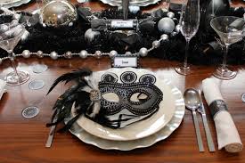 Dinner party invitations are an elegant way to start a unique dinner party. New Years Eve Masquerade Dinner Party Chic Party Ideas