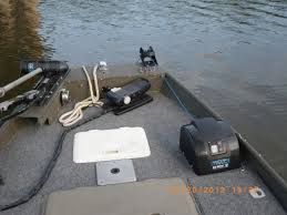 Davit also stows anchor horizontally to eliminate anchor swing. What Are You Guys Doing For Anchor Setups Catfish Angler Forum At Usca