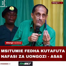 MJUMBE wa Halmashauri Kuu ya CCM Taifa (MNEC) Salim Faraj Abri ASAS  amekemea tabia ya baadhi ya Wanasiasa kutumia Fedha kutafuta nafasi  mbalimbali za uongozi na kuonya kwamba endapo vitendo hivyo ...