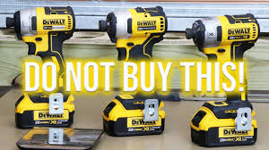 Dont Buy Dewalt Tools Newest Impact Driver And Heres Why