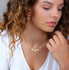 Personalized Heart Necklace, Dainty Heart Choker Necklace, Initial Heart  Choker in Gold, Silver or Rose Gold, Mothers Necklace, HEARTS