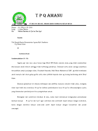 Contoh surat permohonan bantuan surat permohonan bantuan umumnya dibuat ketika tidak bisa memenuhi kebutuhan secara mandiri. Permohonan Al Quran Tpq