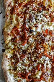 Rosemary Focaccia With Sauteed Onions Peppers Ciao Chow Bambina Recipe Focaccia Stuffed Peppers Rosemary Focaccia