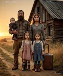 His wife left him and their five children—10 years later, she returns and is  sh0cked to see what he's done. Sarah never thought her husband could make  it without her, much less