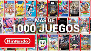 El motivo no es otro que la opción de permitirte usarla como dispositivo de. El Catalogo De Nintendo Switch Supera Los 1 000 Videojuegos