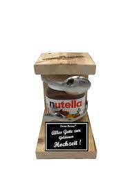 Bei jeder hochzeit hat jeder besucher eine andere aber sehr persönliche beziehung zum brautpaar. Geschenke Zur Goldenen Hochzeit Loffel Nutella Geschenk Die Nutella Geschenkidee