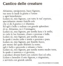 Per saperne di più vai alla homepage. Santodelgiorno Cantico Delle Creature San Francesco D Assisi Preghiere Poesie Profonde Citazioni Bibliche