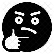 How to get all emoji? Free Hmm Emoticon Emoji Icon Of Glyph Style Available In Svg Png Eps Ai Icon Fonts