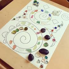 Exploring Lines Reggioinspired Looseparts Ece Provocation Snail And The Whale Preschool Activities Creative Activities For Kids