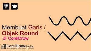 Tutorial Cara Membuat Garis Gelombang Secara Teratur Dengan Menggunakan Coreldraw Gelombang Desain Penggaris