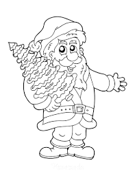 You can use our amazing online tool to color and edit the following easy santa coloring pages. 65 Best Santa Coloring Pages For Kids Adults Free Printable Pdfs