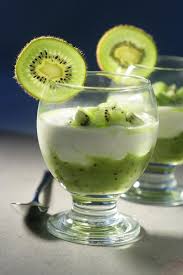 Panna Cotta Au Kiwi Et A La Vanille Allegee Recette Kiwi Cuisine Et Vin Et Recette