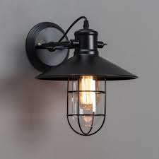 We have a vast selection of vintage exterior lighting fixtures that adhere to any design theme, home color scheme, and personal taste. Retro Wall Light With Black Wire Cage Selena Kosilight