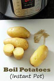 Add 1 cup of water to your instant pot and set the metal trivet over top. How To Cook Potatoes In Instant Pot Boil Potatoes In Ip