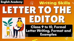 The letters are similar to modern hindi except that hindi is. Letter To Editor Writing Skills Formal Letter Writing Format And Example Cbse Class 9 10 Youtube