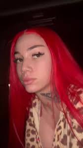 Danielle Bregoli Red Hair Back