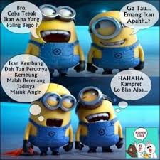 Ikan kembung banjar 3 sampai 4 ekor per pack. Komik Line Situs Hiburan Indonesia Minion Lucu Barang Minion