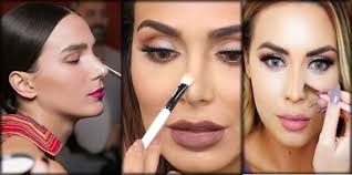 Bold and bright lips will draw attention away from your nose to your mouth. How To Make Your Nose Look Thinner With Makeup Nose Contouring Tips