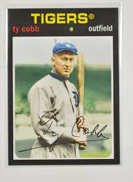 One of those honus wagner cards sold in 2013 for $2.1 million. Legend Ty Cobb Hofer Rare Trading Card Property Room