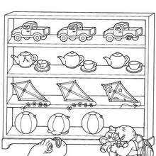Desenhos Para Colorir De Desenho Do Franklin Com Brinquedos Para Colorir Pt Hellokids Com