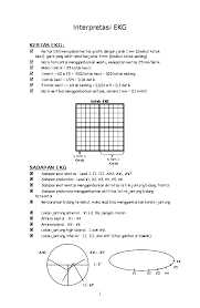 Menanggapi pertanyaan yang anda berikan, tidak ada pembeda dalam menginterpretasi hasil ekg untuk seseorang dengan. Doc Interpretasi Ekg Delfian Rayes Academia Edu