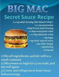 Big mak and its owners to trademark owner enjoys protection in product and market areas that are desist. Joann Hale Joannhaletrw Secret Sauce Recipe Mac Sauce Recipe Sauce Recipes