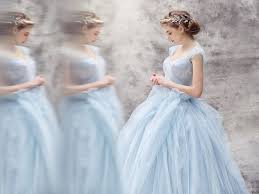 With Disney S Frozen Inspired Wedding Dresses Found Its Way Onto The Bridal Runway Blue Wedding Dresses Light Blue Wedding Dress Most Beautiful Wedding Dresses