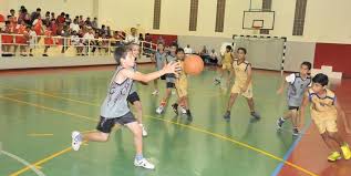 منافسات نهائي بطولة مراكز الأطفال لكرة السلة التي أقيمت يوم الخميس 30 10 2014 بالصالة الرياضية لمركزالطفل بالحيرة basketball court sports basketball