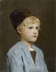 Sold at Auction: Albert Anker, ANKER, ALBERT (1831 Ins 1910) Portrait of a  boy