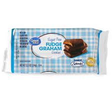 Sugar cookies are one of my faves. Great Value Sugar Free Fudge Graham Cookies 12 5 Oz Walmart Com Walmart Com
