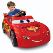 Disney Cars Power Wheels Lightning Mcqueen 6 Volt Battery Powered Ride On Power Wheels Lightning Mcqueen Lightning Mcqueen Power Wheels