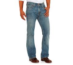 Levis Mens Mens 527 Slim Boot Cut Jeans In Medium Chipped