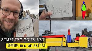 Broad Strokes Pencil Sketching