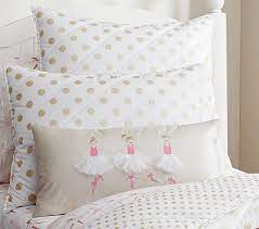 A throw pillow, or toss pillow, is a small, decorative soft furnishing item made from a wide range of textiles including cotton, linen, silk, leather, microfibre, suede, chenille, and velvet. Ballerina Decorative Pillow Kids Throw Pillows Pillows Kids Decorative Pillows