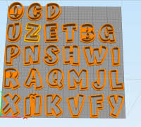 Pottery and sculptures are good examples of 3. Alphabet Letters 3d Models To Print Yeggi