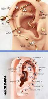 Gold Earrings Piercings Misconceptions About Ear Piercings Huge Pearl Necklace Necklace Types Wooden Necklace