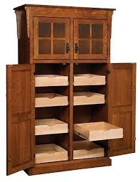Amish Mission Rustic Kitchen Pantry Storage Cupboard Roll Shelf Heritage Wood Ebay In 2020 Mission Style Furniture Kitchen Pantry Storage Mission Furniture